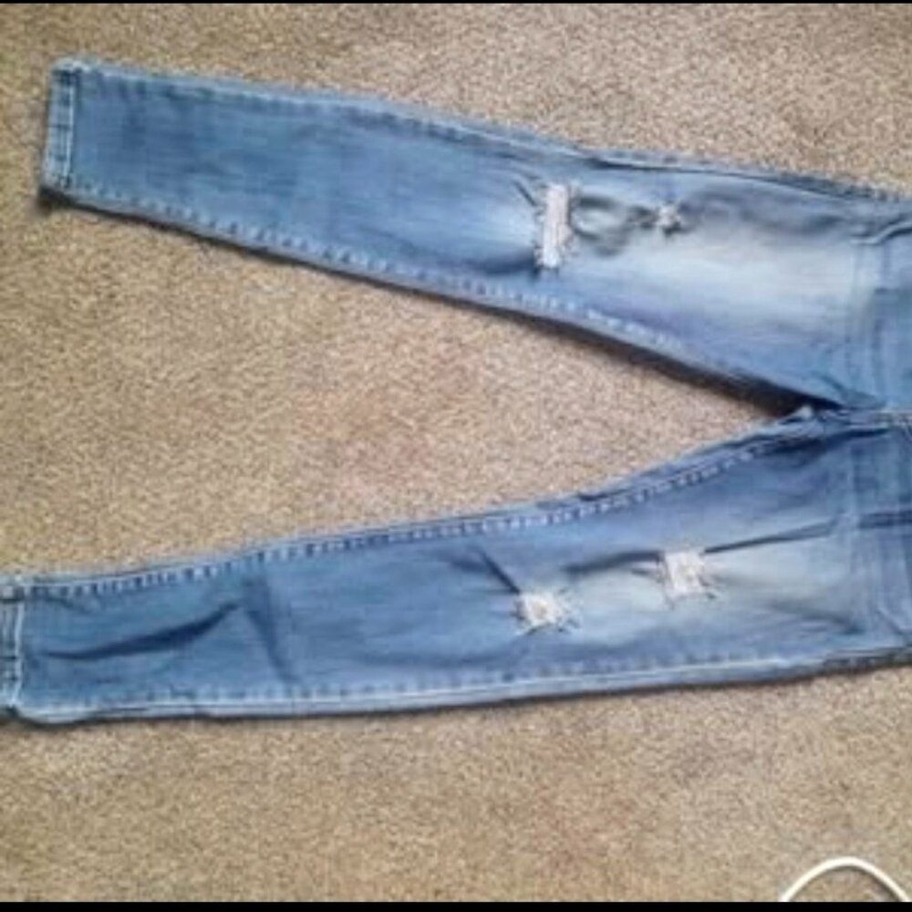 Womens Kancan Ripped Skinny Jeans Size 9/28
